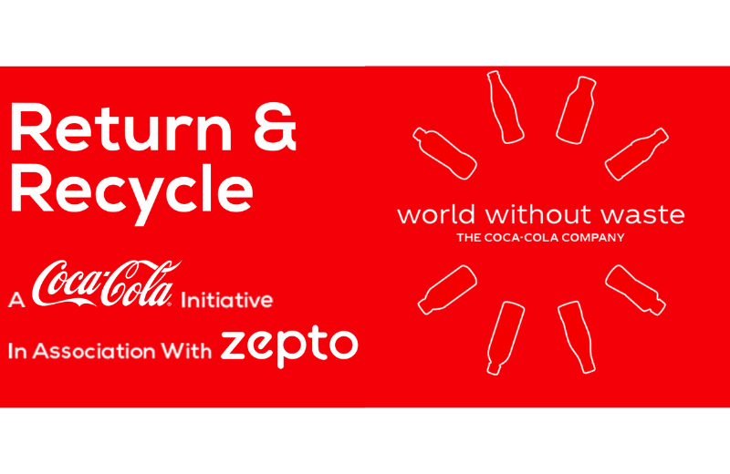 Zepto helps deliver Coca-Cola India&#8217;s effort towards plastic waste management